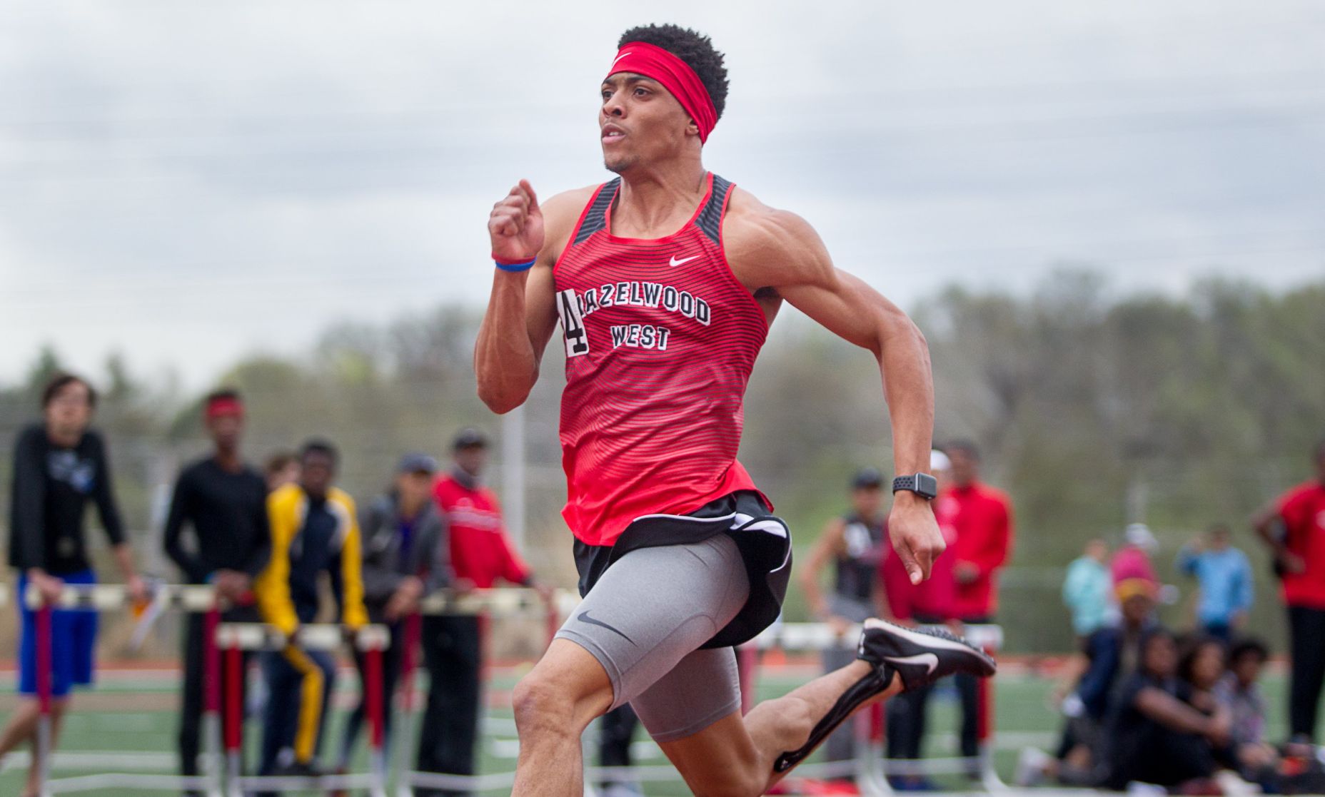 Henle Holmes boys track and field, Day 1
